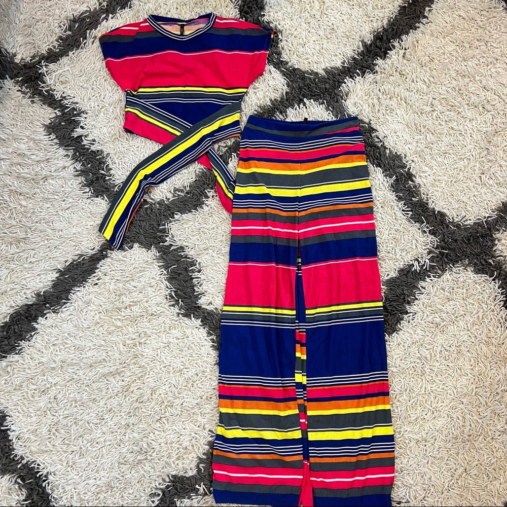 Two Piece Pants Set